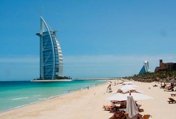 mejores playas de Dubái