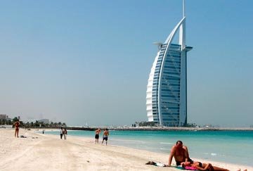 mejor playa de Dubái