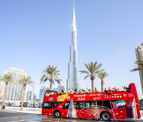 cosas que hacer: bus turistico Dubái